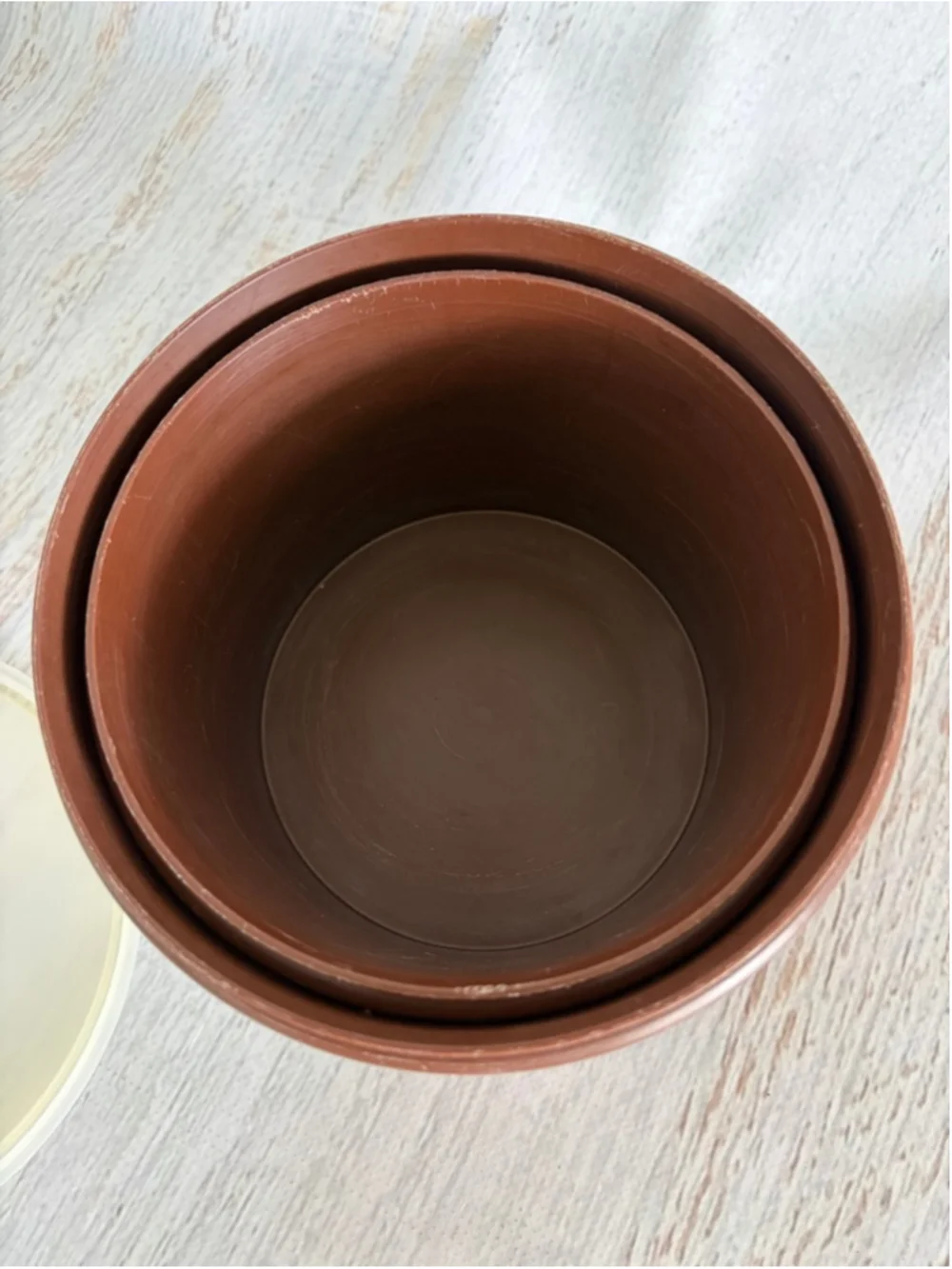 Tupperware Brown & Beige Food Storage Container One Size